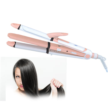 AG-7038 Deluxe Hair Curler & Straightener